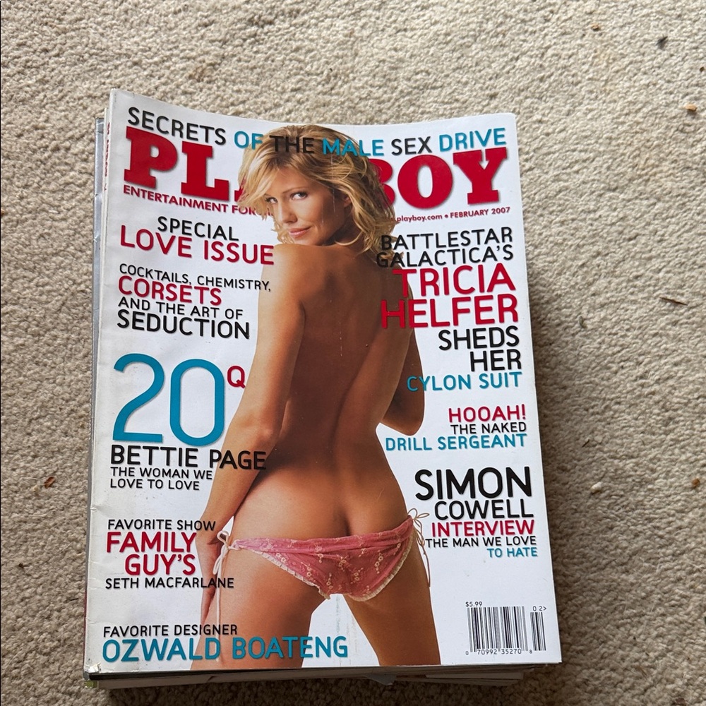 PLAYBOY Magazine Tricia Helfer